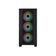 Gabinete para Computador Elite 301 Mid Tower ATX com 3 Fans ARGB Preto