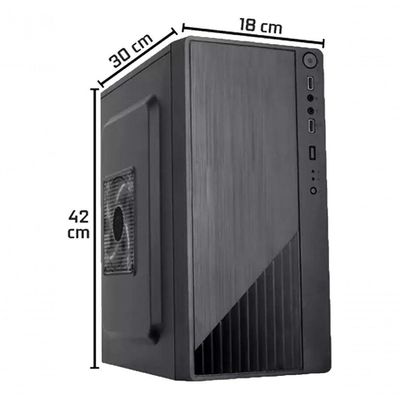 Computador Completo H61 - LGA 1155 Intel Core I5 3a Geração 4GB RAM SSD 120GB com Monitor 19 Brazil