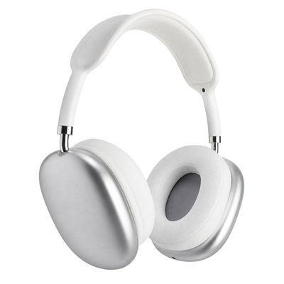 Fone de Ouvido Bluetooth MDM Over Ear com Som Estéreo para Computador Prata