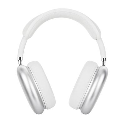 Fone de Ouvido Bluetooth MDM Over Ear com Som Estéreo para Computador Prata
