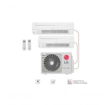 Ar Condicionado Multi Split LG 2 Ambientes (Cassete 1 Via 1x9, 1x18) - Quente/Frio Wi-Fi 220V