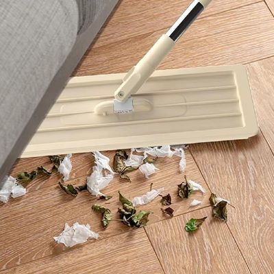 Mop Esfregão Flat com Balde Lava e Seca Cabo Extensível em Aço Inoxidável para Piso Yeet