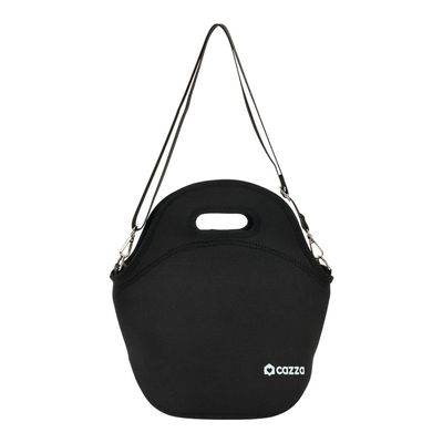 Lancheira Térmica Cazza Neoprene Preta