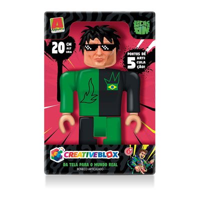 Boneco Lucas Clash On Creativeblox Algazarra UNICA