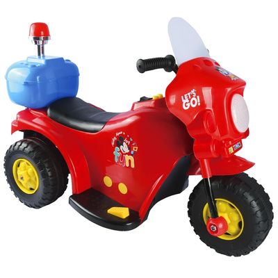 Mini Moto Elétrica Mickey Disney UNICA
