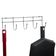 Porta Utensílios 5 Ganchos Cabideiro Multiuso 33cm Inox Schmitt Embauba