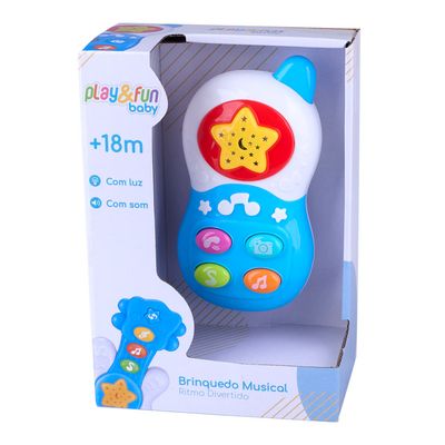 Brinquedo Musical Ritmo Divertido Play&Fun Sortido