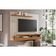 Painel Home Quarto p/ TV 50 Pol Valência 160cm Nature Permóbili
