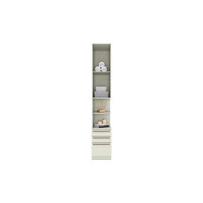 Quarto Planejado Solteiro Seletto 6 Peças 10 Ptas QM3 Areia