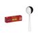 Kit 4 Colheres Redonda Tramontina Malibu em Aço Inox
