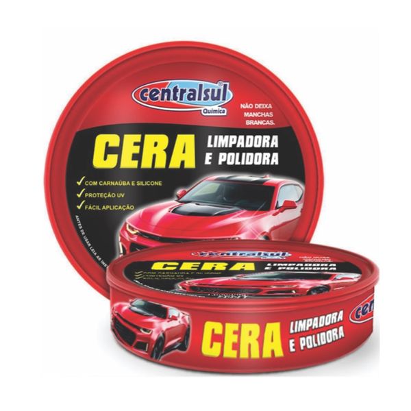Cera Limpadora e Polidora 200g - CentralSul