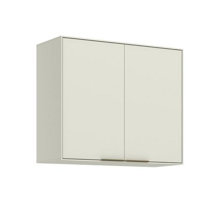 Armário Cozinha Fineze 2 Portas 80cm Areia Henn