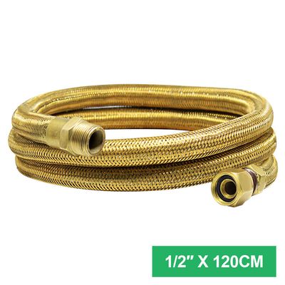 Mangueira de Gás Maqenge 1,2MT+Registro de Válvula+Adaptador