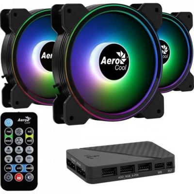 Cooler FAN C/ HUB Saturn 12 ARGB PRO Aerocool
