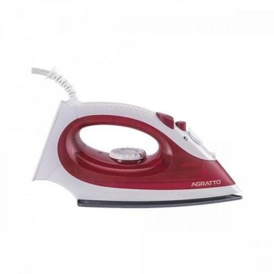 Ferro de Passar Vapor 127V Bravo Cerâmico FC-01 Vermelho Agratto