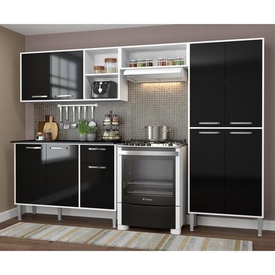 Cozinha Completa Compacta Xangai Plus Multimóveis