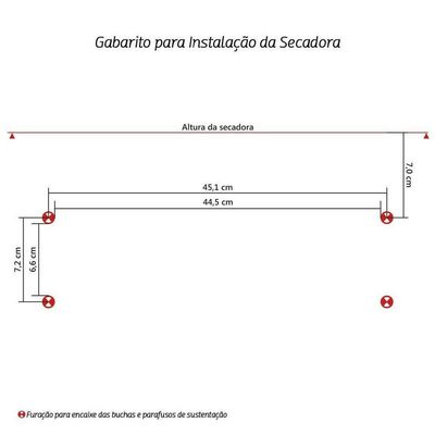 Secadora De Roupa Mueller Solaris 8kg 220V Branco 220V
