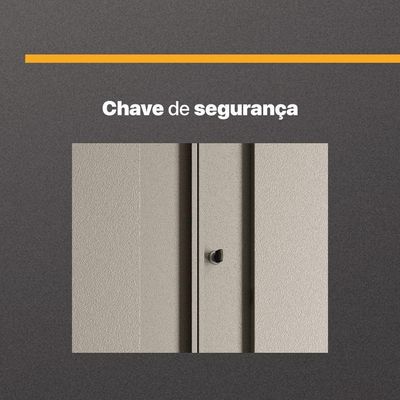 Balcão Multiuso Aço Telasul Multibox Cinza/preto