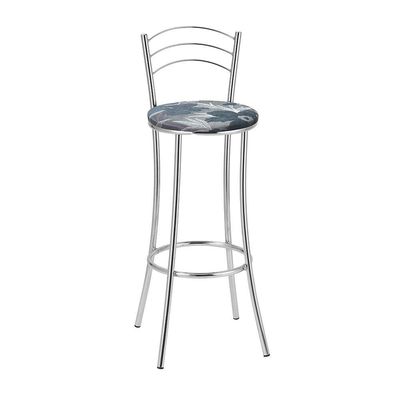 Kit 2 Banquetas Cromadas Bc26a Assento Espuma D15