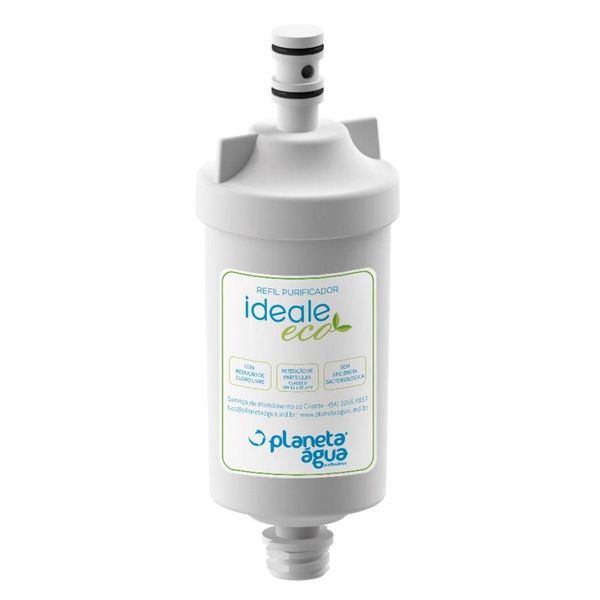 Refil Filtro Purificador Planeta Água Ideale Eco e Eco Decor
