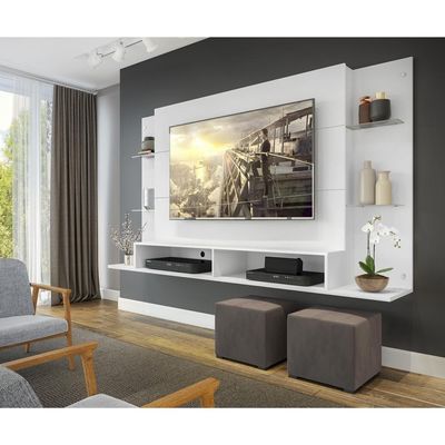 Painel Nairóbi TV até 60" Acetinado Texturizado Multimóveis