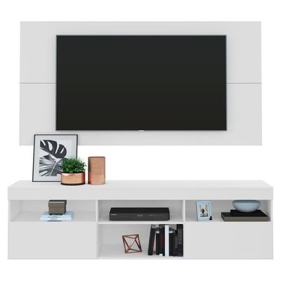 Painel Tv até 65" com Rack Suspenso Flórida Multimóveis