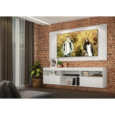 Painel Tv até 65" com Rack Suspenso Flórida Multimóveis