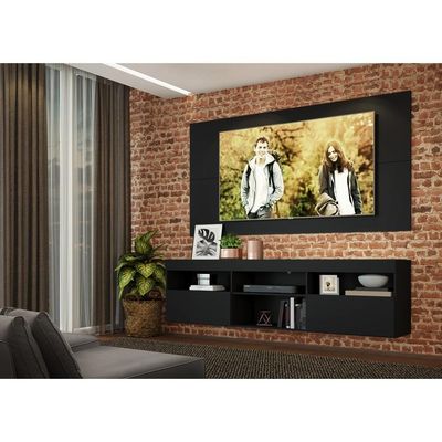Painel Tv até 65" com Rack Suspenso Flórida Multimóveis