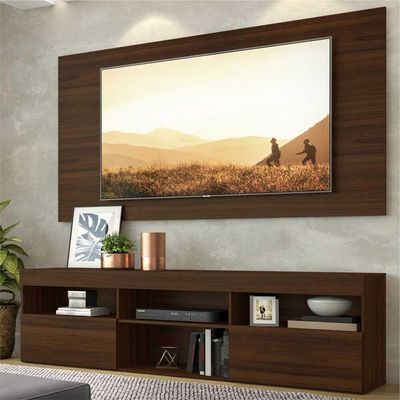 Rack com Painel e Suporte TV até 65" Flórida Multimóveis