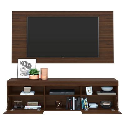 Rack com Painel e Suporte TV até 65" Flórida Multimóveis
