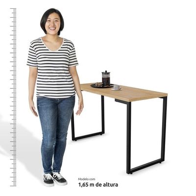 Conjunto Mesa De Cozinha 120cm 2 Banquetas Nature