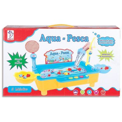 Jogo Pescaria Infantil Aqua-pesca - Azul - Np-232 - Fenix