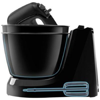 Batedeira ARNO Mini CHEF 2 Tigelas 400W 4L - HM11 Preto 220 VOLTS