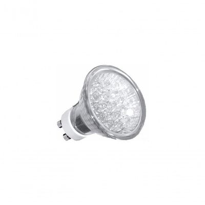 Lâmpada Led Dicroica Mr16 18 Led 1w 220v Branco Neutro