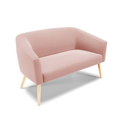 Kit 01 Namoradeira 02Lug E 01 Poltrona Stella Natural Rose