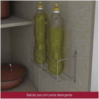Balcão Pia 03 Portas 02 Gavetas évelin Henn Duna Cristal