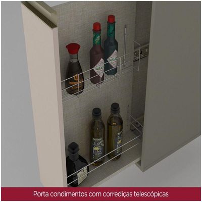 Balcão Para Condimentos 20 Cm évelin Henn Duna Cristal