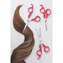 Tesoura para Cabelo Tramontina Supercort Fio Desbaste Rosa 6