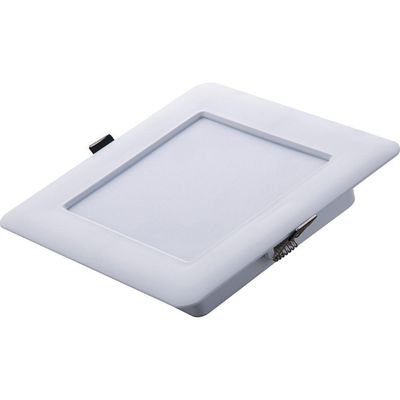 Plafon Led Quadrado De Embutir Slim 2000 Lm 24W Bivolt 4000K