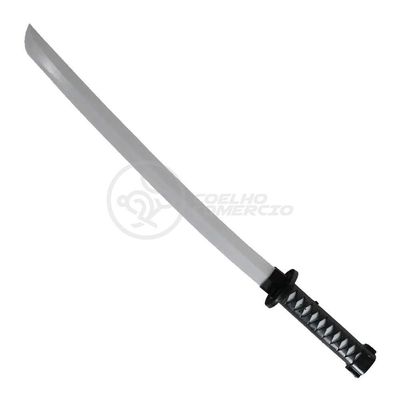 Sabre Ninja Brinquedo Som E Led Luz - Preto