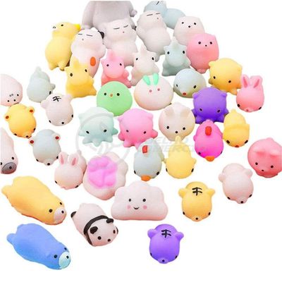 Bichinhos Squishy Mochi Brinquedo Anti Stress Silicone