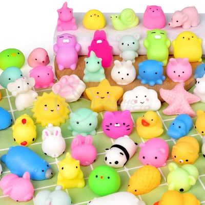 Bichinhos Squishy Mochi Brinquedo Anti Stress Silicone