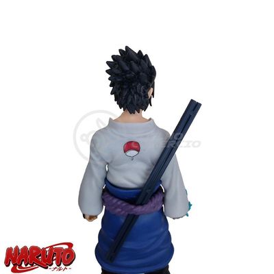 Brinquedo Action Figure Sasuke Uchiha Shippuden 18Cm