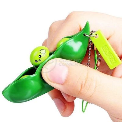 Chaveiro Ervilha Brinquedo Anti Stress Silicone