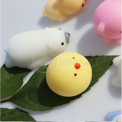 Bichinhos Squishy Mochi Brinquedo Anti Stress Silicone