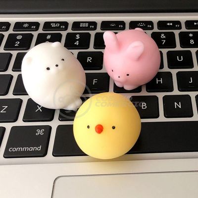 Bichinhos Squishy Mochi Brinquedo Anti Stress Silicone