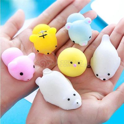 Bichinhos Squishy Mochi Brinquedo Anti Stress Silicone