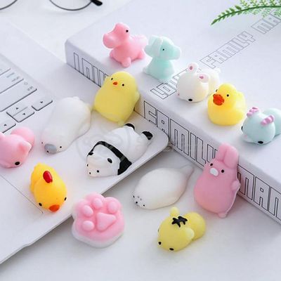Bichinhos Squishy Mochi Brinquedo Anti Stress Silicone
