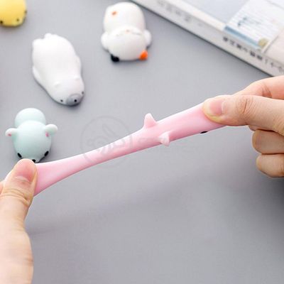 Bichinhos Squishy Mochi Brinquedo Anti Stress Silicone