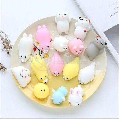 Bichinhos Squishy Mochi Brinquedo Anti Stress Silicone